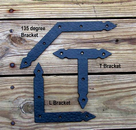 wild style metal brackets braces|Brackets, Corner Braces, Rustic, Hammered Style .